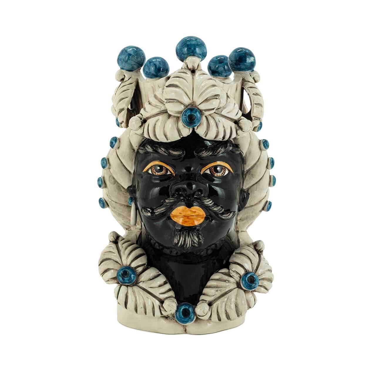 200944-86 ABHIKA ВАЗА MORO MAN EVE DARK GREEN  - Вид №3