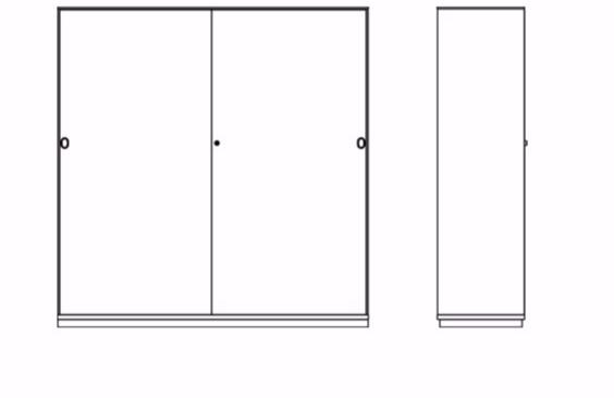 Dieffebi Офисный шкаф из металла с раздвижными дверцами Primo 6pcs_04zs - Вид №7