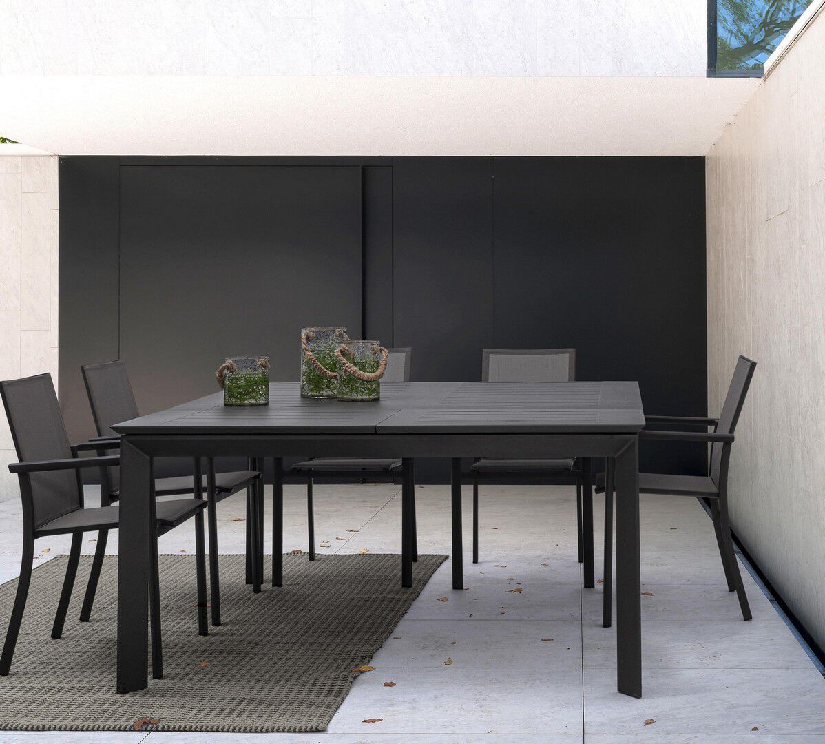 Алюминиевый штабелируемый садовый стул с подлокотниками BIZZOTTO Konnor ARCH-00101358 - Вид №42