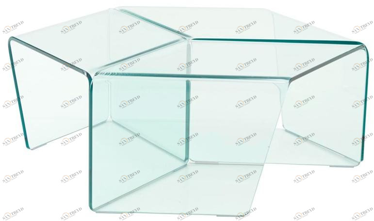 Ligne Roset Низкий стеклянный стол  19960008 