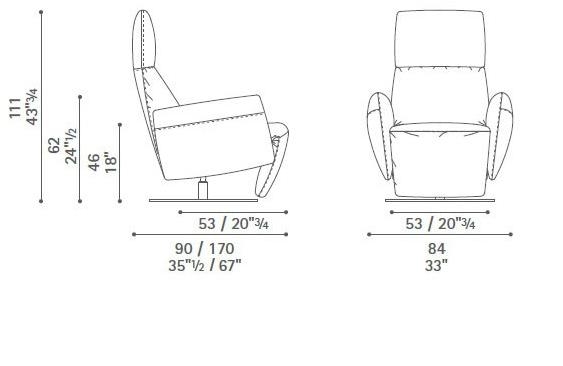 Poltrona Frau Кресло Relax La collezione - divani e poltrone sun-id-1357325 - Вид №6