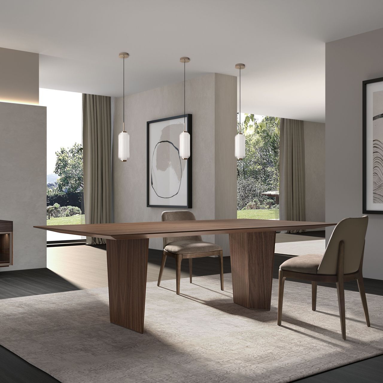 Деревянный фиксированный прямоугольный стол Hurtado Evolution ARCH-00135324 - Вид №7