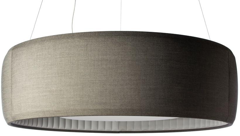 LUCEPLAN Звукопоглощающий подвесной светодиодный светильник в ткани sun-id-1450265 - Вид №1