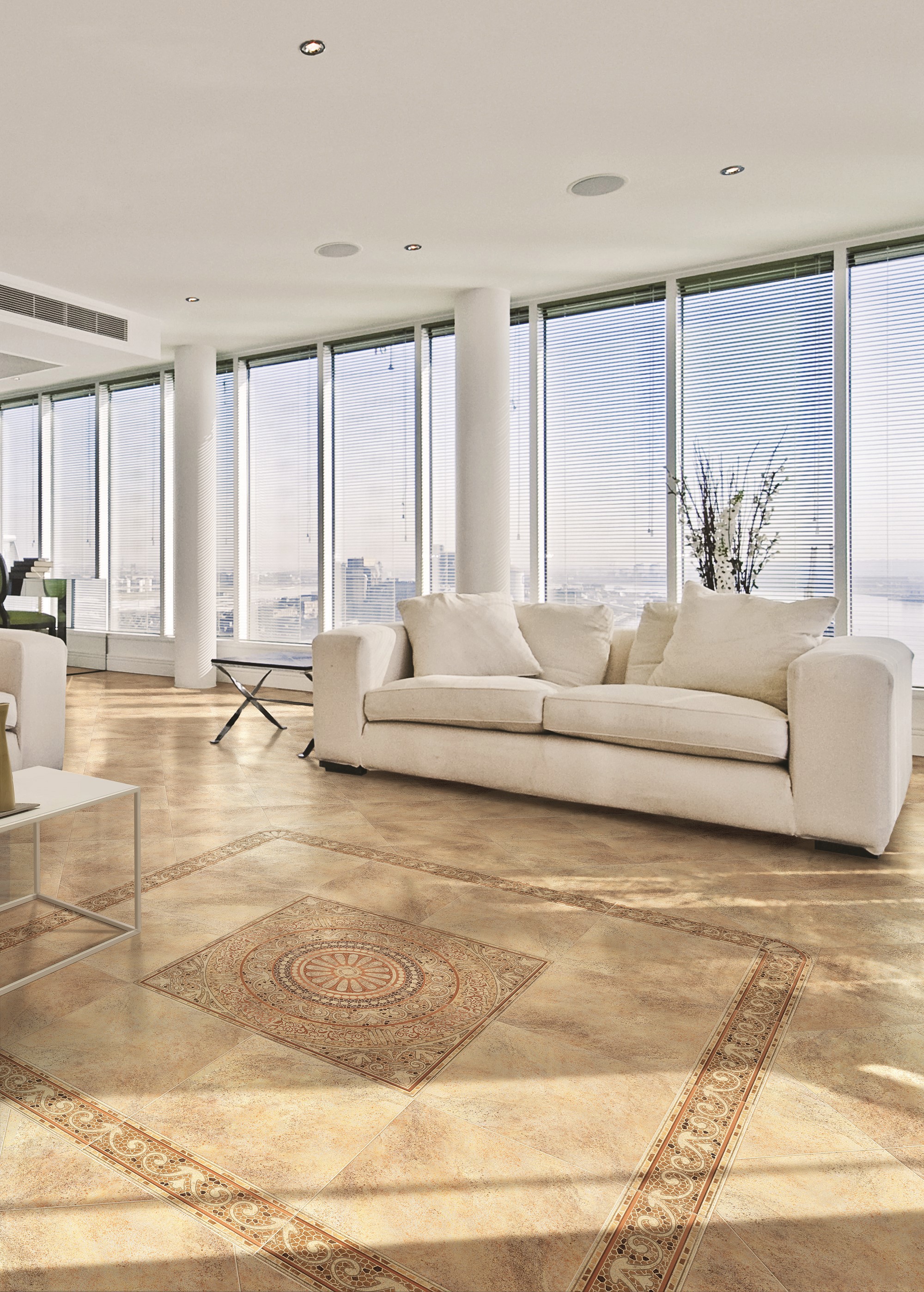 LB CERAMICS Тенерифе - Угловая декоративная вставка 14×14 см 88295556 STLM-0077478 - Вид №3