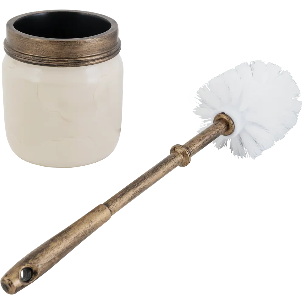 Ёршик для унитаза Swensa Rome цвет бежевый STLM-2039495 - Вид №2