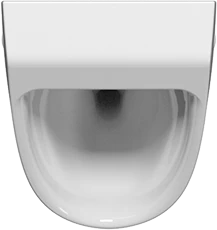 909711 Настенный писсуар, уринал с мушкой GSI ceramica Community