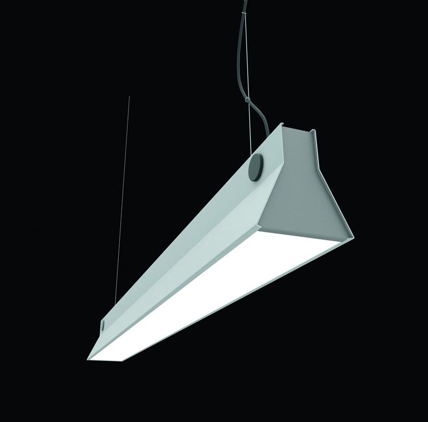 Martinelli Luce Светодиодный подвесной светильник из алюминия с диммером  2098/dim/l/1/gr  - Вид №4