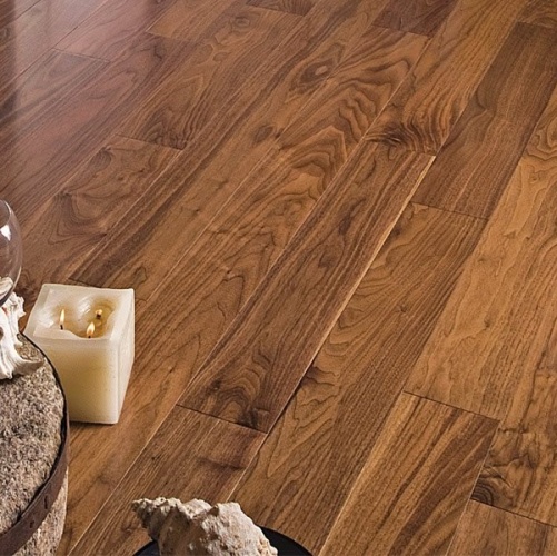 Инженерная доска Coswick Классическая Американский 127мм Лак Орех американский Селект (Гладкая) 600...2100х127 мм 13541101 - Вид №1