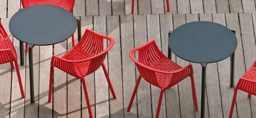 Pedrali Круглый штабелируемый стол Jump Tj3 - Вид №2