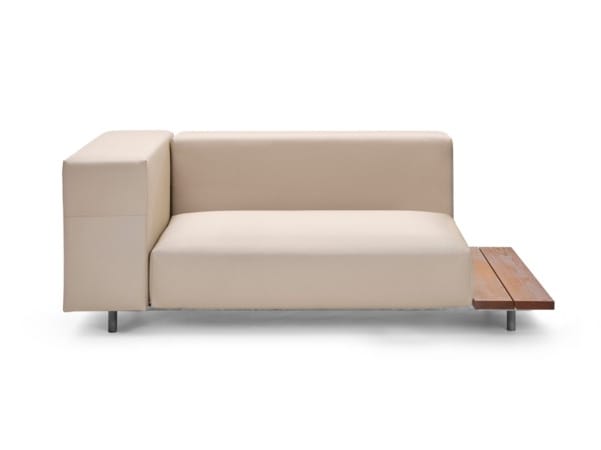 Тканевый секционный садовый диван с журнальным столиком Extremis Walrus ARCH-00086872