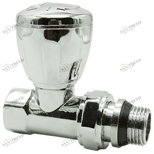 HLV-107008CR.№.02 Радиаторный вентиль HLV 107008CR 