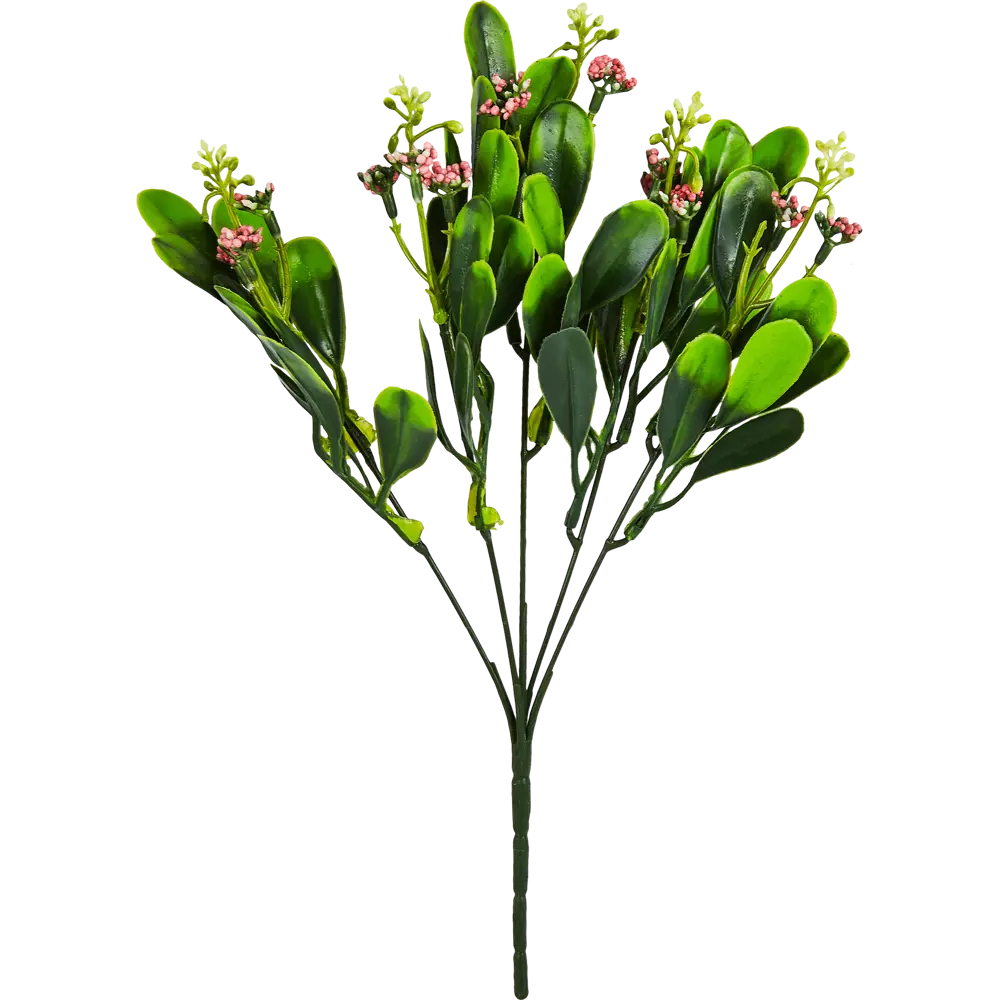 88455036 Искусственное растение Букет ягодника 32x16 см пластик цвет зеленый STLM-0817101 Santreyd  - Вид №2