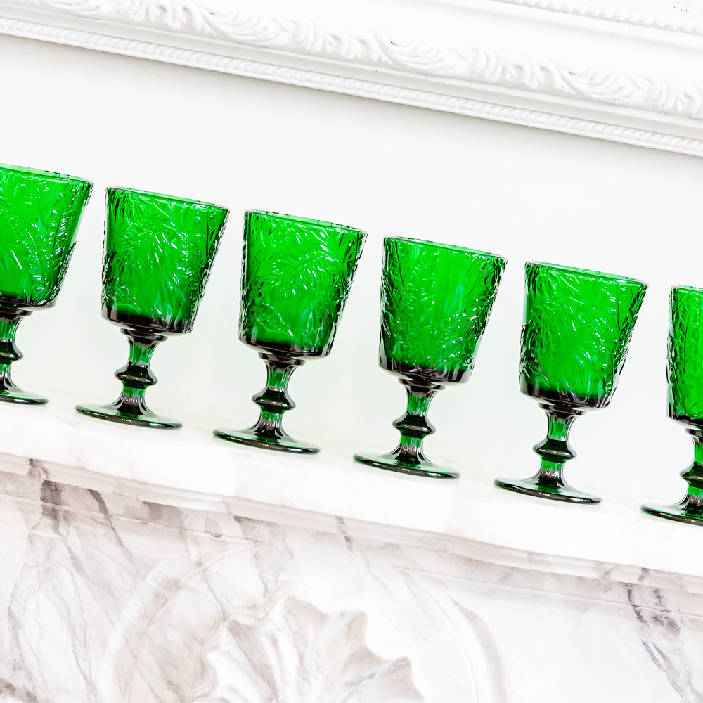 21091710 Комплект бокалов «Петаль» (6 штук, изумруд) Object Desire Светский прием  - Вид №4