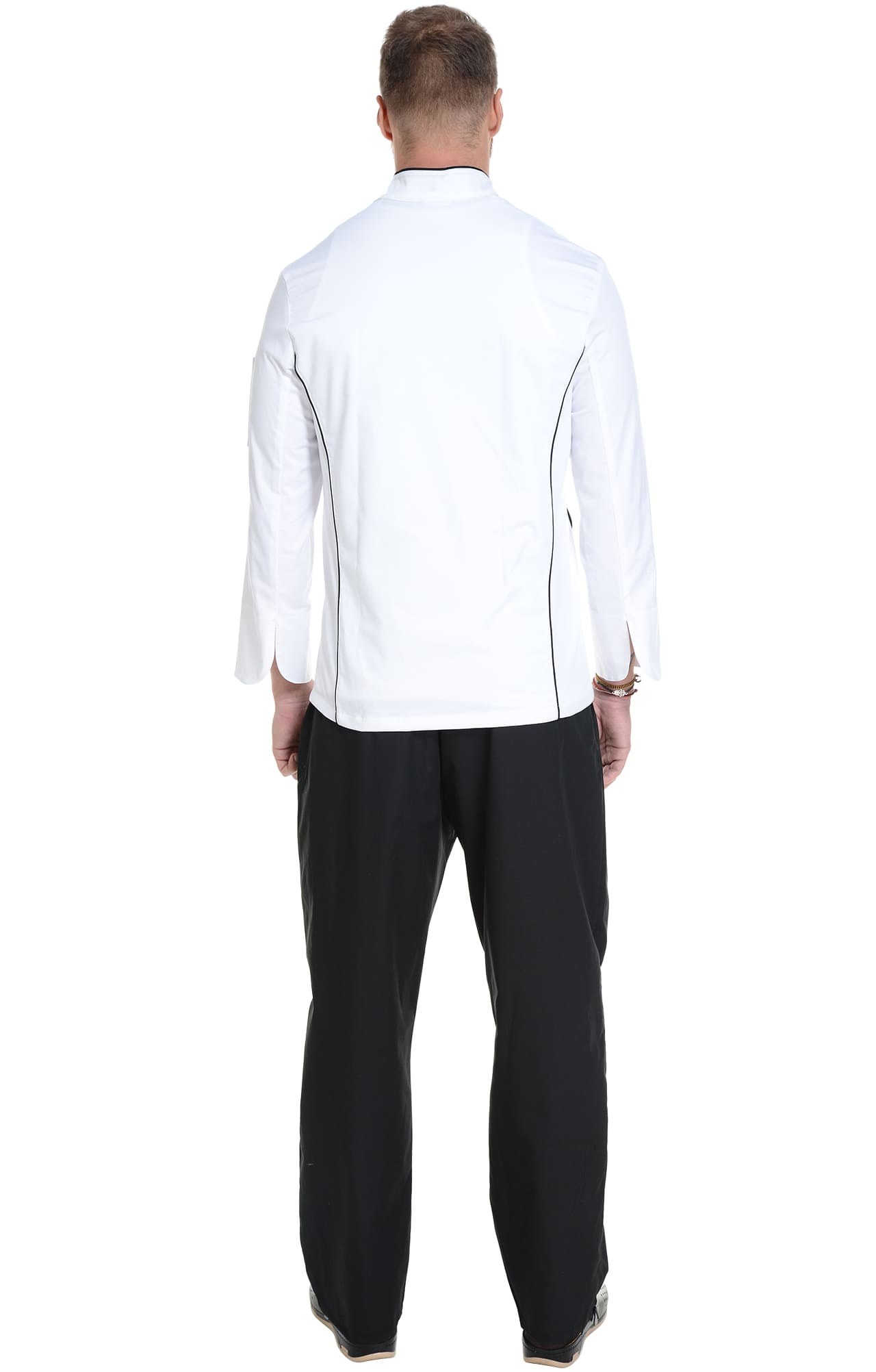 62612 Китель поварской white RICON  Одежда для поваров  размер 44 (XS)  - Вид №8