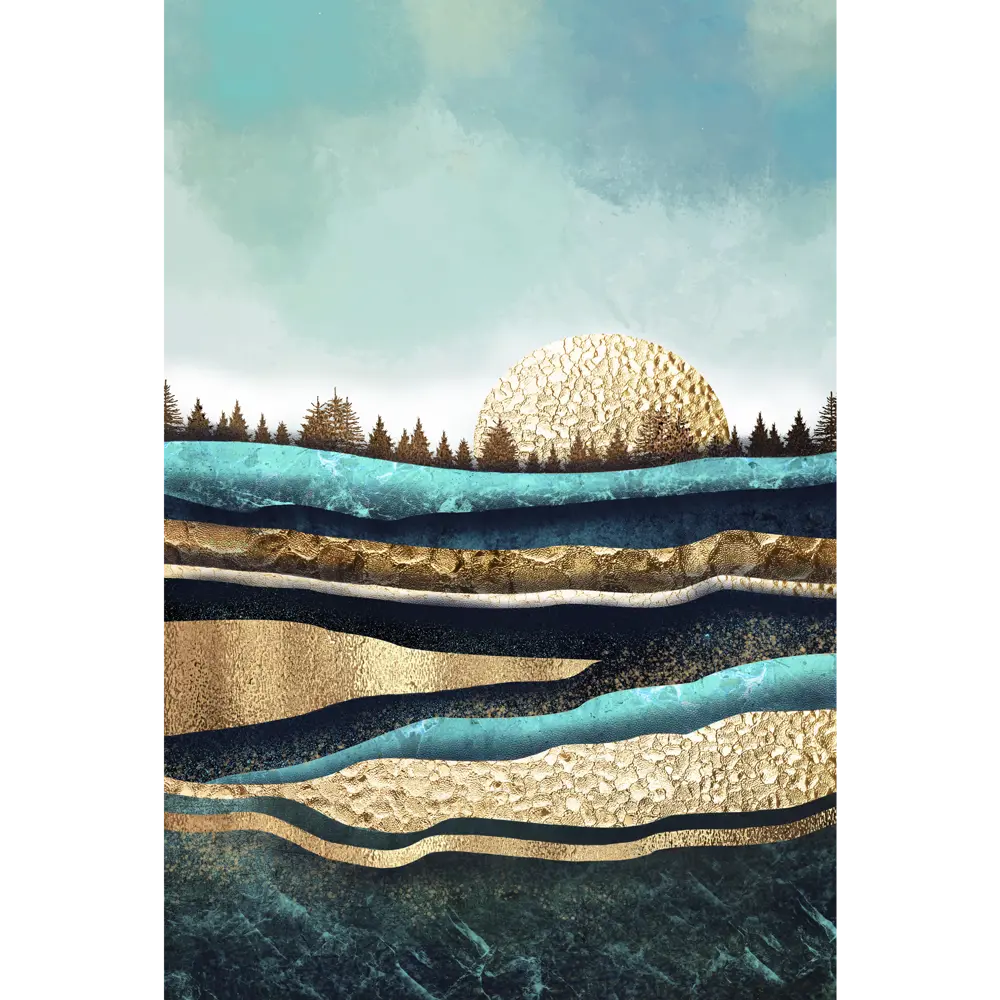 Картина на стекле «Таинственный лес 1» 40x60 см 82977322 STLM-2028461 ARTABOSKO 