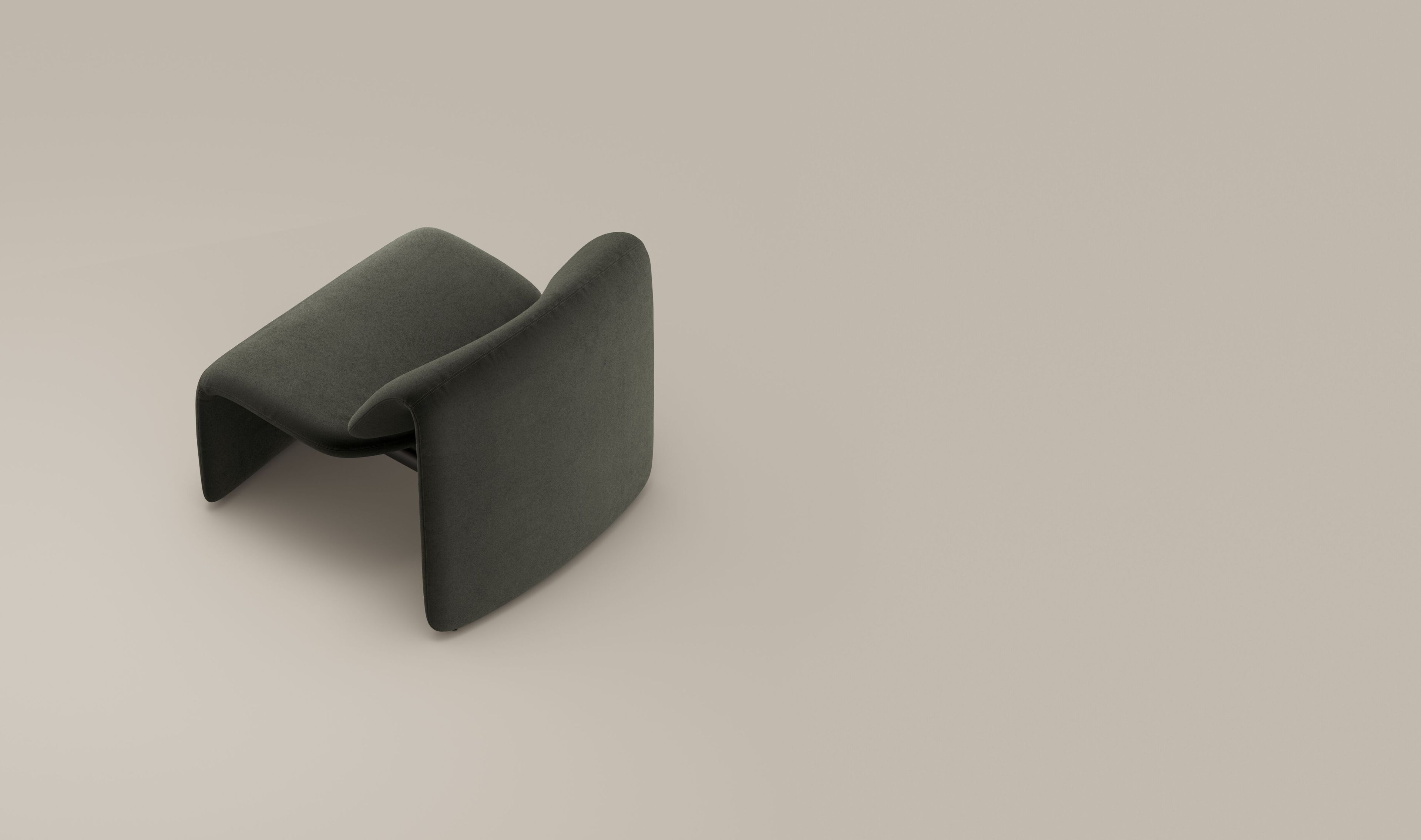 Тканевое кресло с подставкой для ног BONALDO Авангард ARCH-00110359 - Вид №2