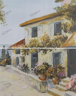 Мадейра голубой 02 500x400 (из 2-х плиток) Шахтинская Плитка 010301001889