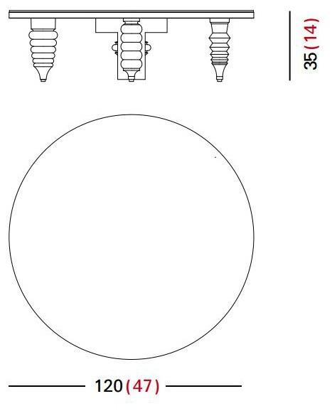 BD Barcelona Design Круглый журнальный столик из мдф Multileg sun-id-1384368 - Вид №2