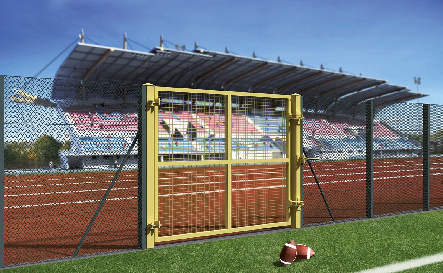 Оцинкованный стальной забор Gruppo CAVATORTA Replax ARCH-00016261 - Вид №2