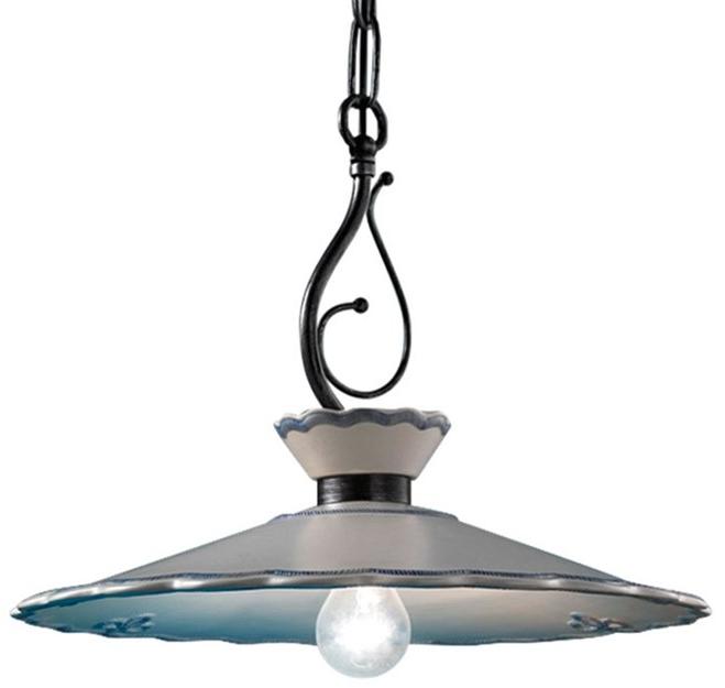 FERROLUCE Подвесной светильник прямого света из керамики Ravenna C927 - c928 - Вид №1