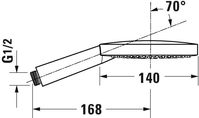Duravit Ручной душ с 3 струями sun-id-1499428 - Вид №3
