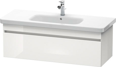 DS639505353 DuraStyle Тумбочка подвесная Каштан темный, декор Duravit - Вид №2