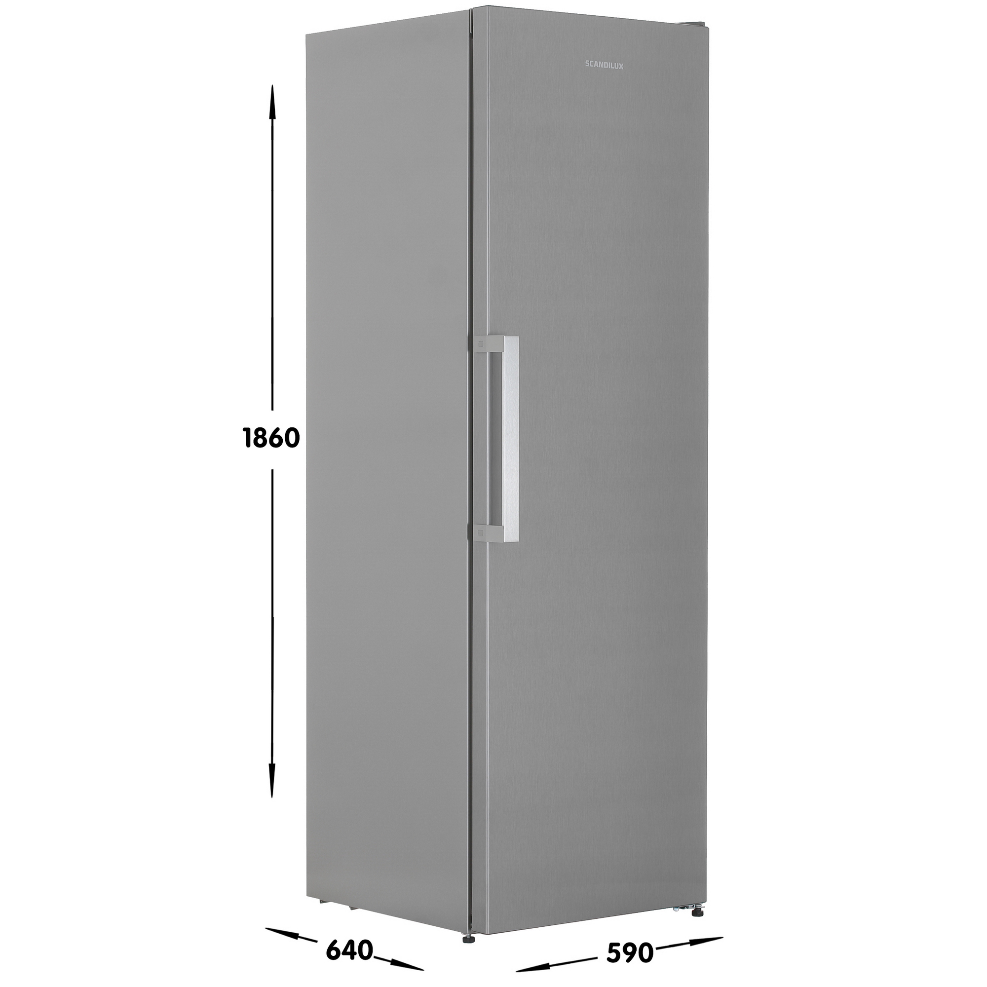 8198397 Холодильник без морозильника   Scandilux R711Y02 S серебристый STDN-0049345 - Вид №6