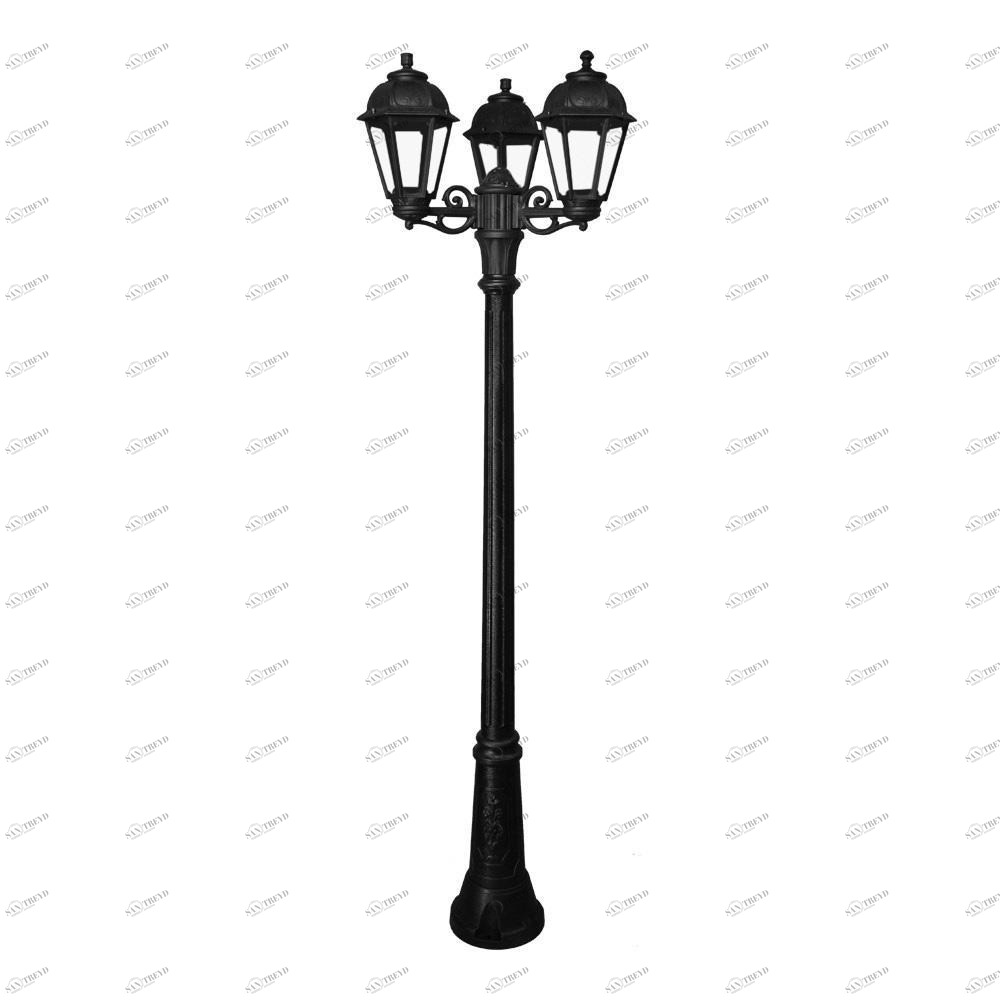 Уличный фонарь Fumagalli Gigi Bisso/Saba 3L K22.156.S30.AXF1R FUMAGALLI ФОНАРЬ 268993 Черный 