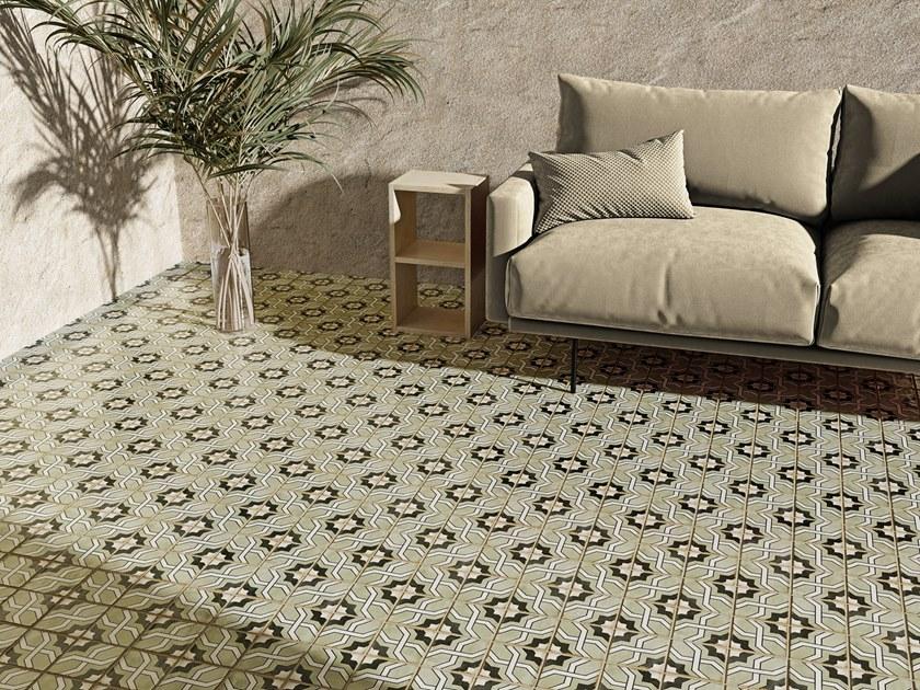 Harmony Настенная / напольная плитка с эффектом энкаустики sun-id-1370573 - Вид №1