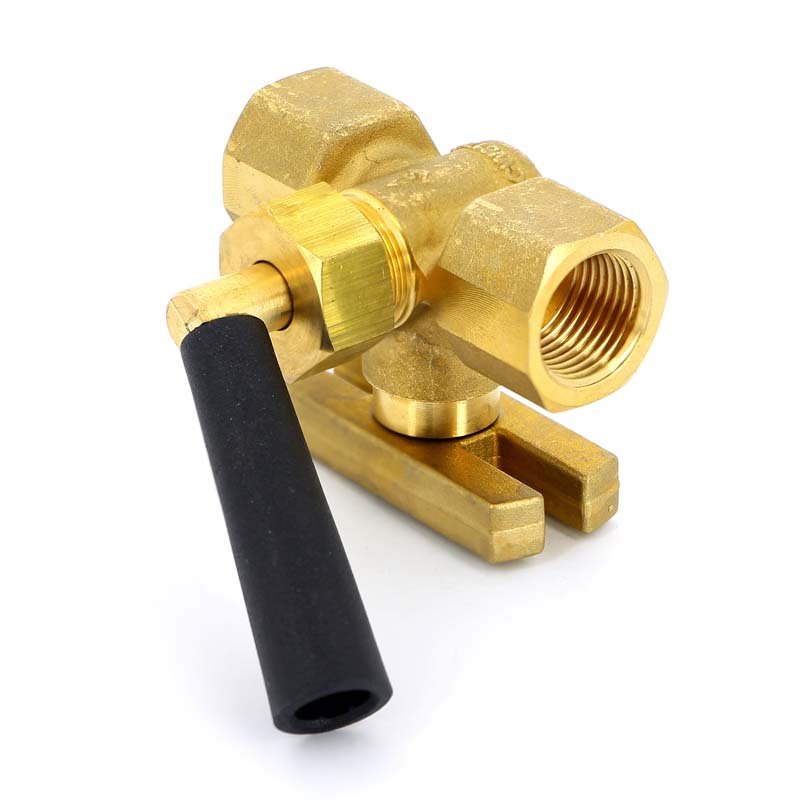 Кран ВВ трехходовой 1/2" RM для манометров, с фланцем WATTS 10009481 - Вид №2