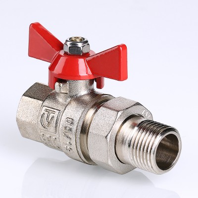 VT.227.N.05 Кран шаровой VALTEC BASE с полусгоном Valtec 3/4"  - Вид №1