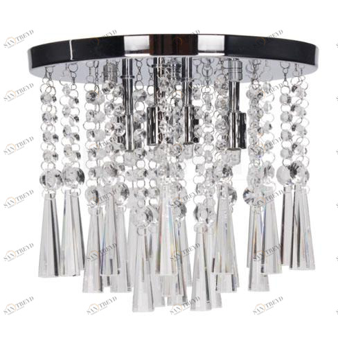 Дизайнерская потолочная люстра Spot Light Luxoria 9018428 хром SPOT LIGHT ДИЗАЙНЕРСКИЕ, LUXORIA 108964 Хром 