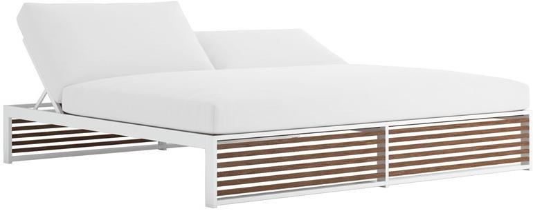 GANDIABLASCO Лежащая грядка из тика Dna teak sun-id-1483701 - Вид №2