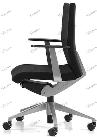 TALIN Офисное кресло из ткани с 5 спицами с подлокотниками на колесиках Aviamid sun-id-1361549