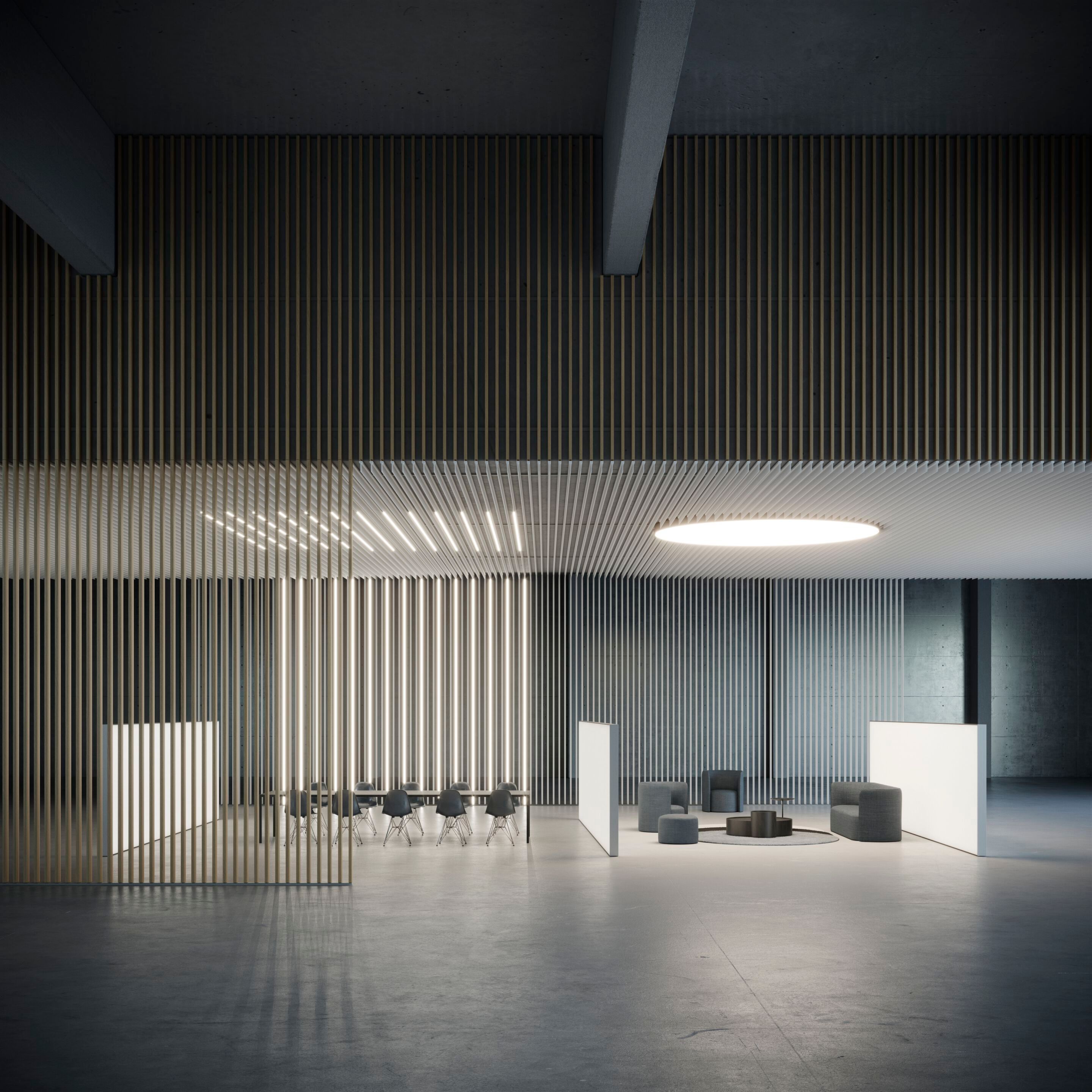 Модульная решетчатая система Dresswall Dresswall Stripes ARCH-00052220 - Вид №5