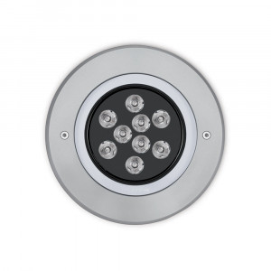 8406318 Встраиваемый в пешеходный пол Platek MEDIO Anello Inox  MEDIO C/W Stainless Steel Ring - LED 3000K 45°