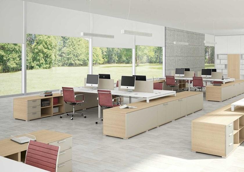 Bralco Модульный стол со встроенной полкой с системой управления кабелями Gate sun-id-1408803 - Вид №2