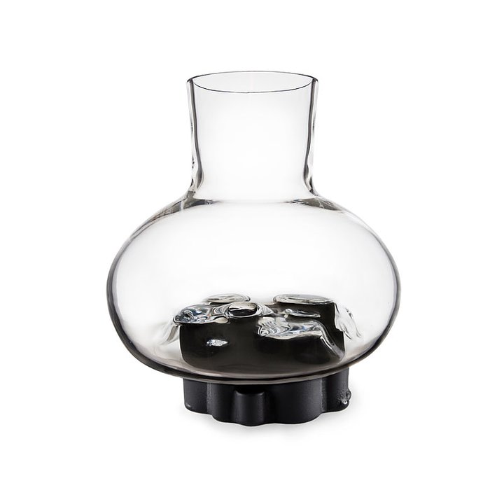 44142 Ваза "Городской лес" с чёрным основанием, 250/220 мм Maleras 