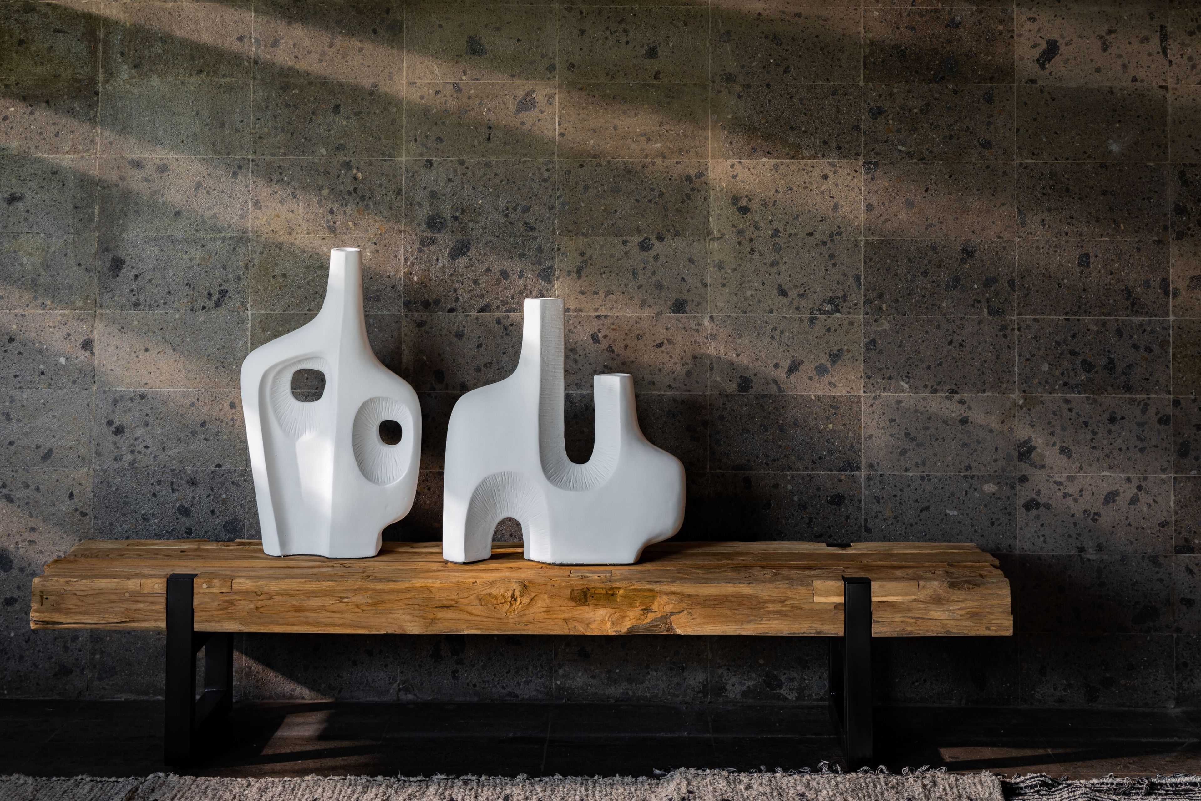 Низкий прямоугольный стол из тикового дерева cbdesign Sauvage ARCH-00049620 - Вид №2