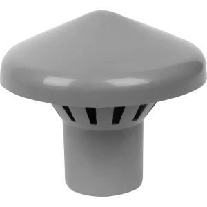 Грибок канализационный d50 цвет серый 82055264 STLM-2169206