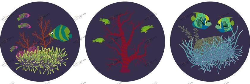 CONCEPTUWALL Декор из клейкой ткани Nautilus sun-id-1488444