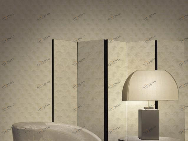Jannelli&Volpi Обои на флизелиновой основе с рисунком Armani casa wallcoverings - precious fibers 1 sun-id-1477953