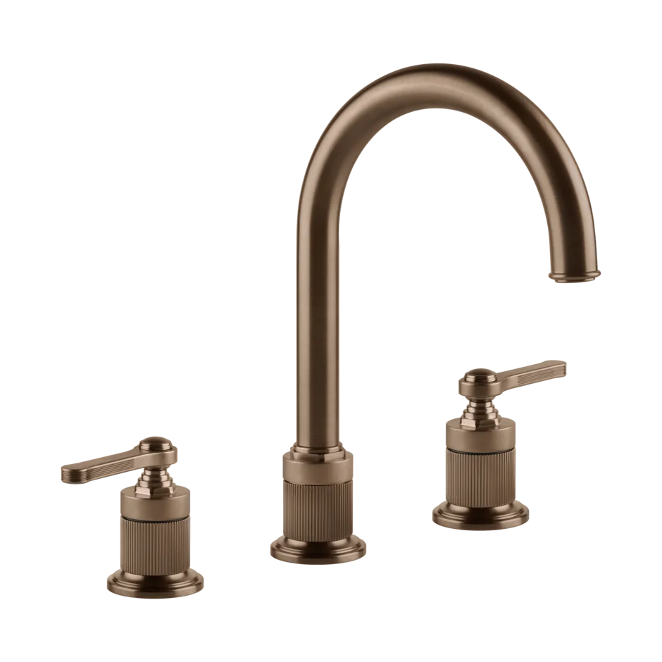 Группа умывальников 65016 708 Gessi Venti20 МЕДНЫЙ МАТОВЫЙ PVD 65016708