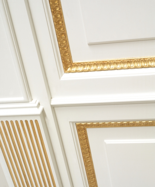 Regency5 Tifernoit Белый лакированный буазери в стиле регентства Soggiorno  - Вид №6