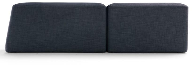 AMURA Двуспальная кровать из ткани с мягким изголовьем Lapis Am073.365 - Вид №3