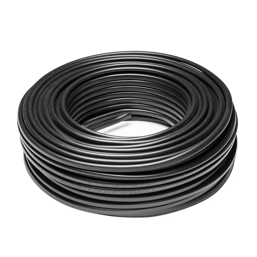 Провод Камкабель ПВС 2x2.5 50 м ГОСТ цвет черный 82755330 STLM-2181560  - Вид №3