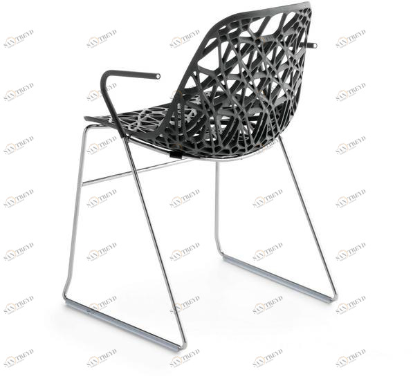 Crassevig Стул-санки штабелируемый с подлокотниками Nett sun-id-1493927