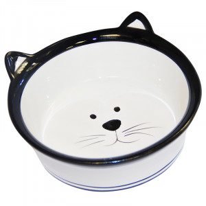ПР0042261 Миска для кошек Kitty керамика малая 11х5см 90мл MAJOR