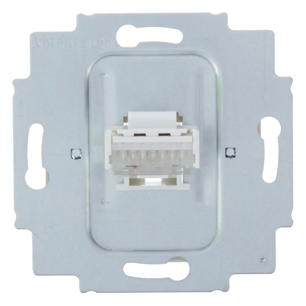 Телефонная розетка встраиваемая ABB Basic 55 RJ11, цвет бежевый 13596181 STLM-2039718 Basic55 - Вид №1