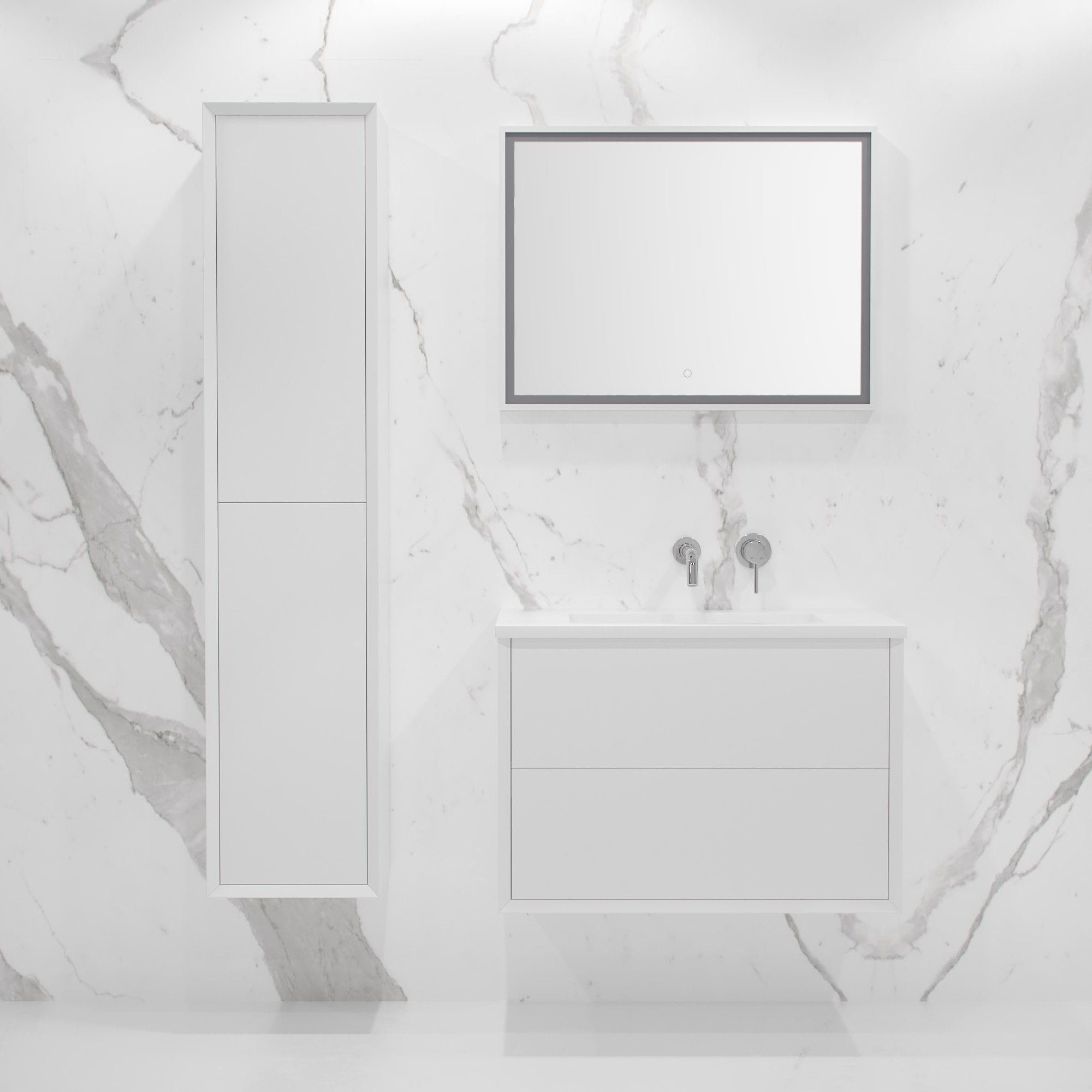 Деревянная подвесная колонна для ванной комнаты с дверями LUSSO Volini ARCH-00065792 - Вид №4